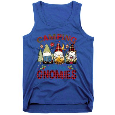 Christmas Camping With My Gnomies Camping Christmas Gift Tank Top