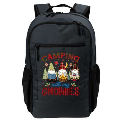 Christmas Camping With My Gnomies Camping Christmas Gift Daily Commute Backpack