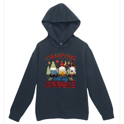 Christmas Camping With My Gnomies Camping Christmas Gift Urban Pullover Hoodie