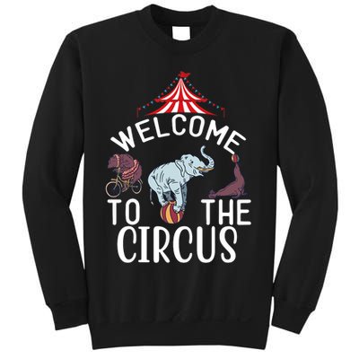 Circus Costume Wo Carnival Monday Wear Circus Staff Party Sweatshirt