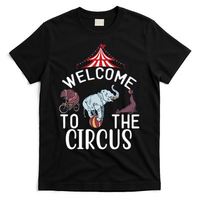 Circus Costume Wo Carnival Monday Wear Circus Staff Party T-Shirt