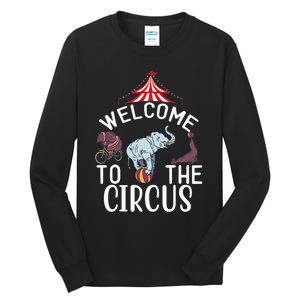 Circus Costume Wo Carnival Monday Wear Circus Staff Party Tall Long Sleeve T-Shirt