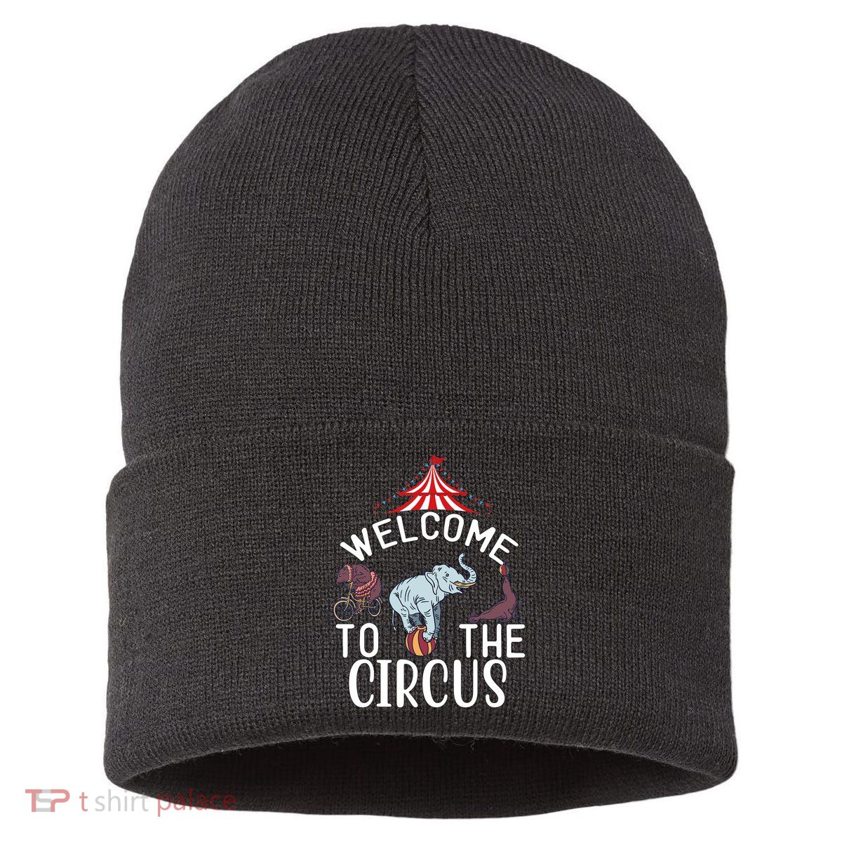 Circus Costume Wo Carnival Monday Wear Circus Staff Party Sustainable Knit Beanie