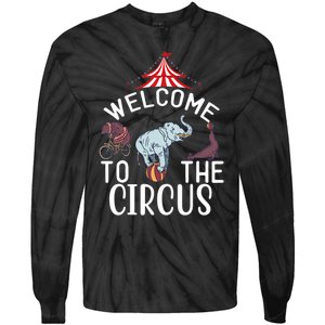 Circus Costume Wo Carnival Monday Wear Circus Staff Party Tie-Dye Long Sleeve Shirt