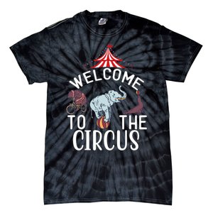 Circus Costume Wo Carnival Monday Wear Circus Staff Party Tie-Dye T-Shirt