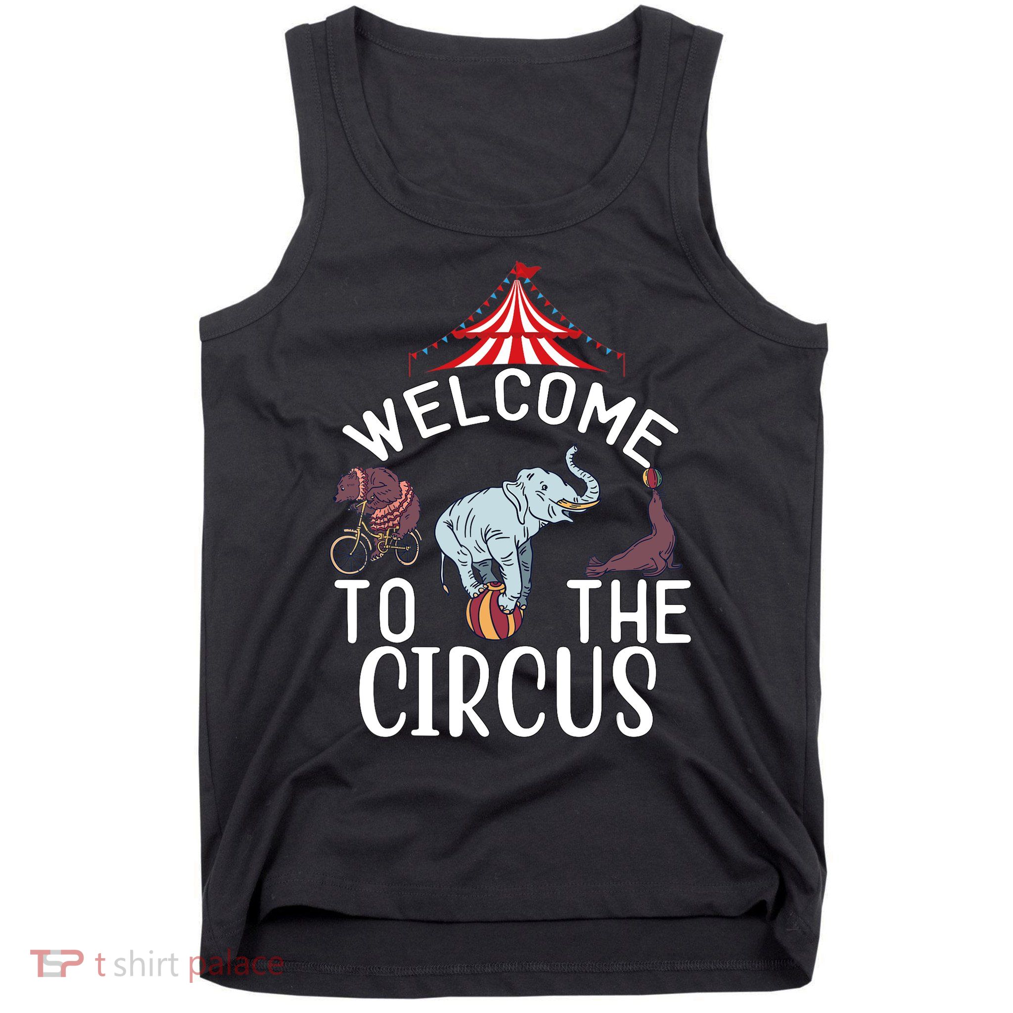 Circus Costume Wo Carnival Monday Wear Circus Staff Party Tank Top