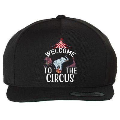 Circus Costume Wo Carnival Monday Wear Circus Staff Party Wool Snapback Cap