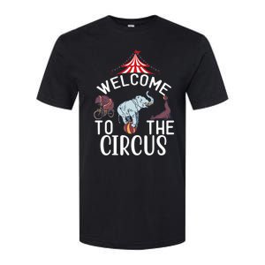 Circus Costume Wo Carnival Monday Wear Circus Staff Party Softstyle CVC T-Shirt