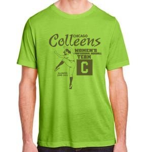 Chicago Colleens Women Professional Baseball Team 1948 Adult ChromaSoft Performance T-Shirt