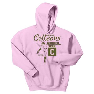 Chicago Colleens Women Professional Baseball Team 1948 Kids Hoodie