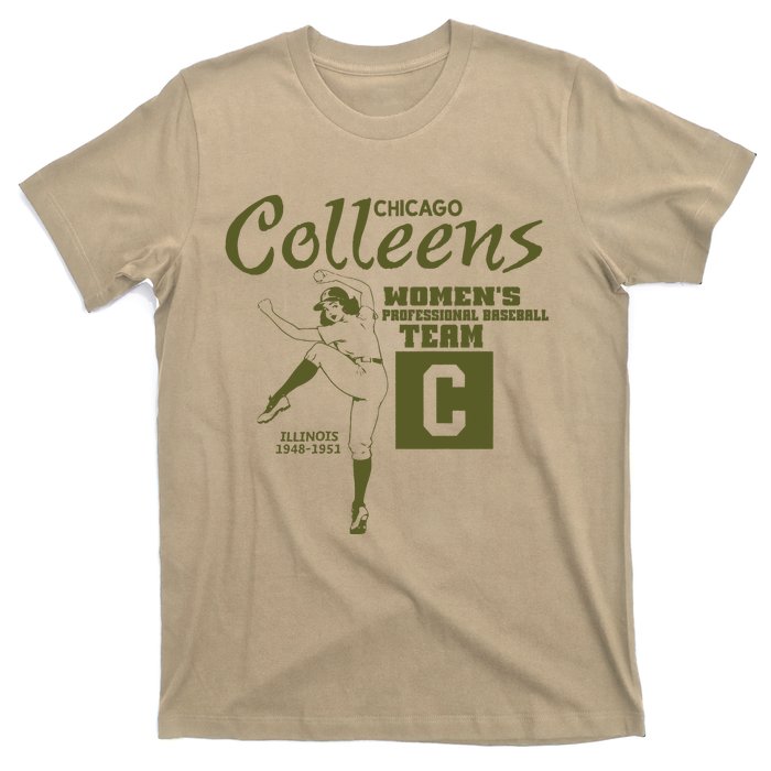 Chicago Colleens Women Professional Baseball Team 1948 T-Shirt