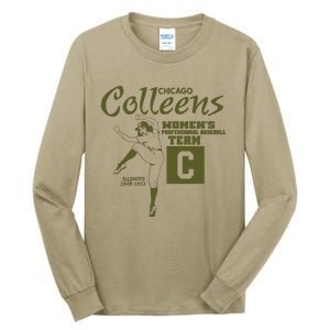 Chicago Colleens Women Professional Baseball Team 1948 Tall Long Sleeve T-Shirt