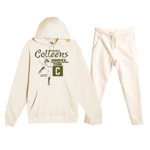 Chicago Colleens Women Professional Baseball Team 1948 Premium Hooded Sweatsuit Set