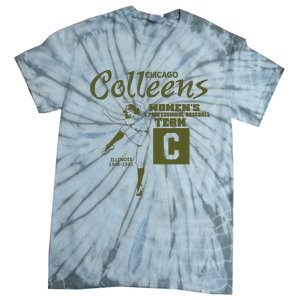 Chicago Colleens Women Professional Baseball Team 1948 Tie-Dye T-Shirt