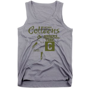 Chicago Colleens Women Professional Baseball Team 1948 Tank Top