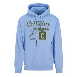 Chicago Colleens Women Professional Baseball Team 1948 Unisex Surf Hoodie