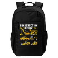 Construction Crew Worker Excavator Backpack