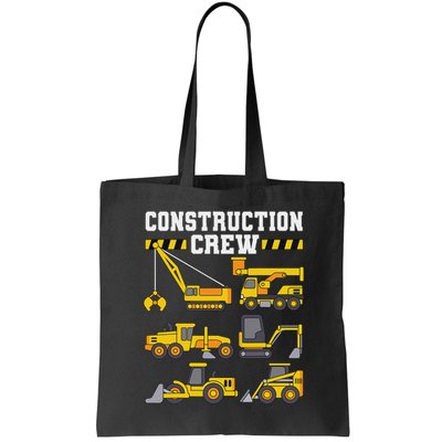 Construction Crew Worker Excavator Bag