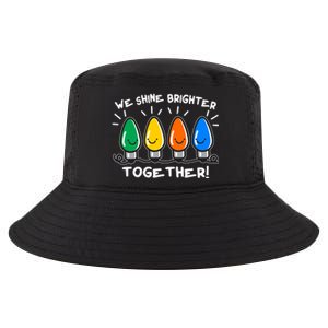 Cute Christmas We Shine Brighter Together Cool Comfort Performance Bucket Hat