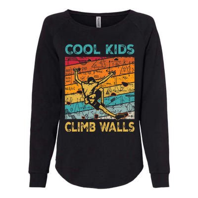 Cool Climb Walls Extreme Sport Rock Climbing Bouldering Womens California Wash Sweatshirt