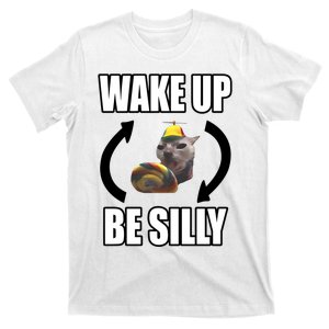 Catland Central Wake Up Be Silly T-Shirt