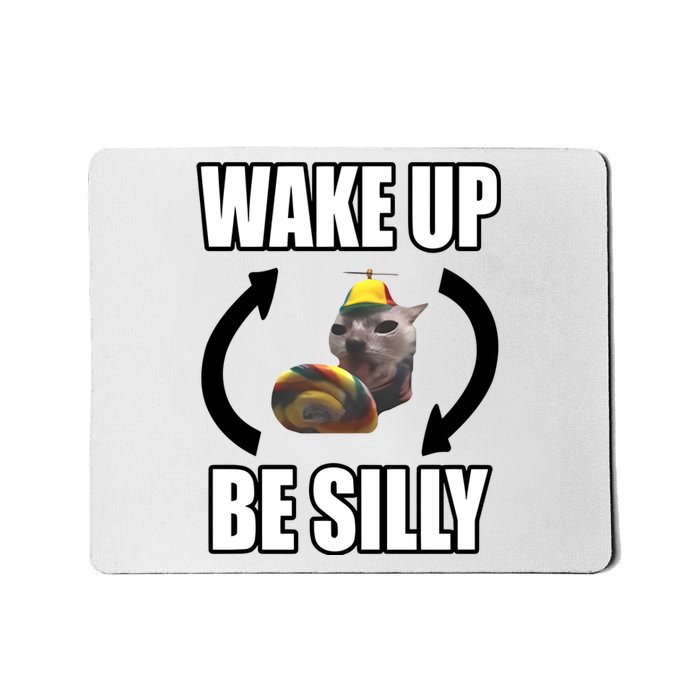 Catland Central Wake Up Be Silly Mousepad