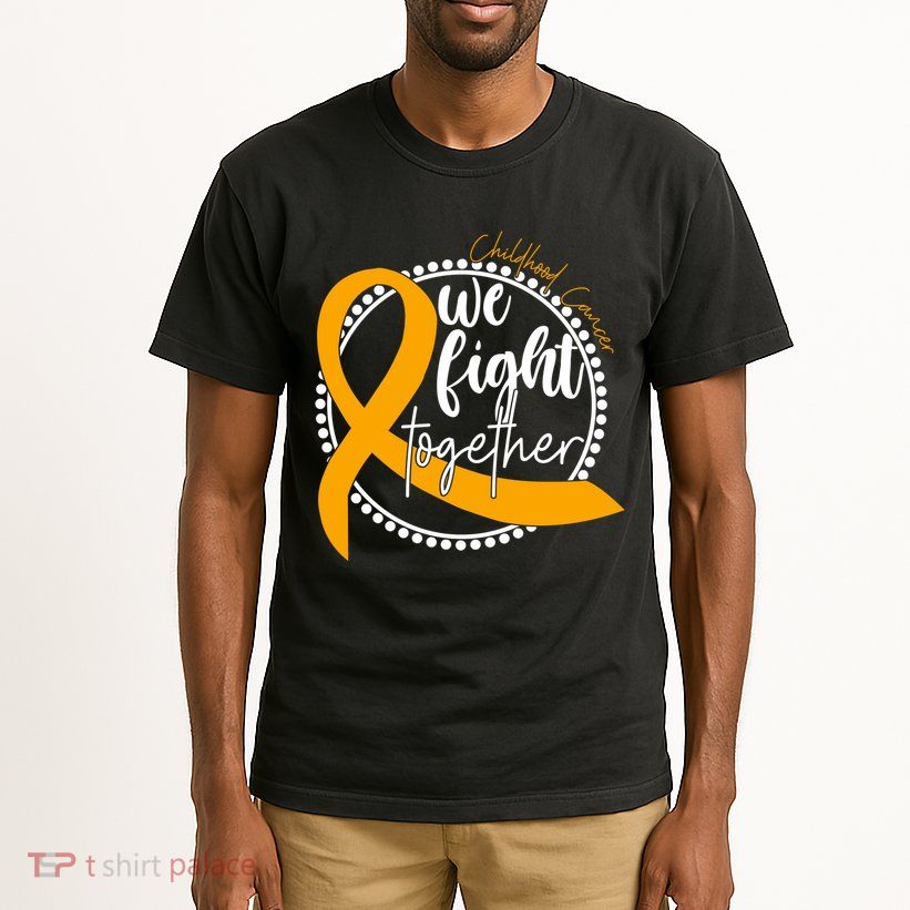 Childhood Cancer We Fight Together Tall T-Shirt