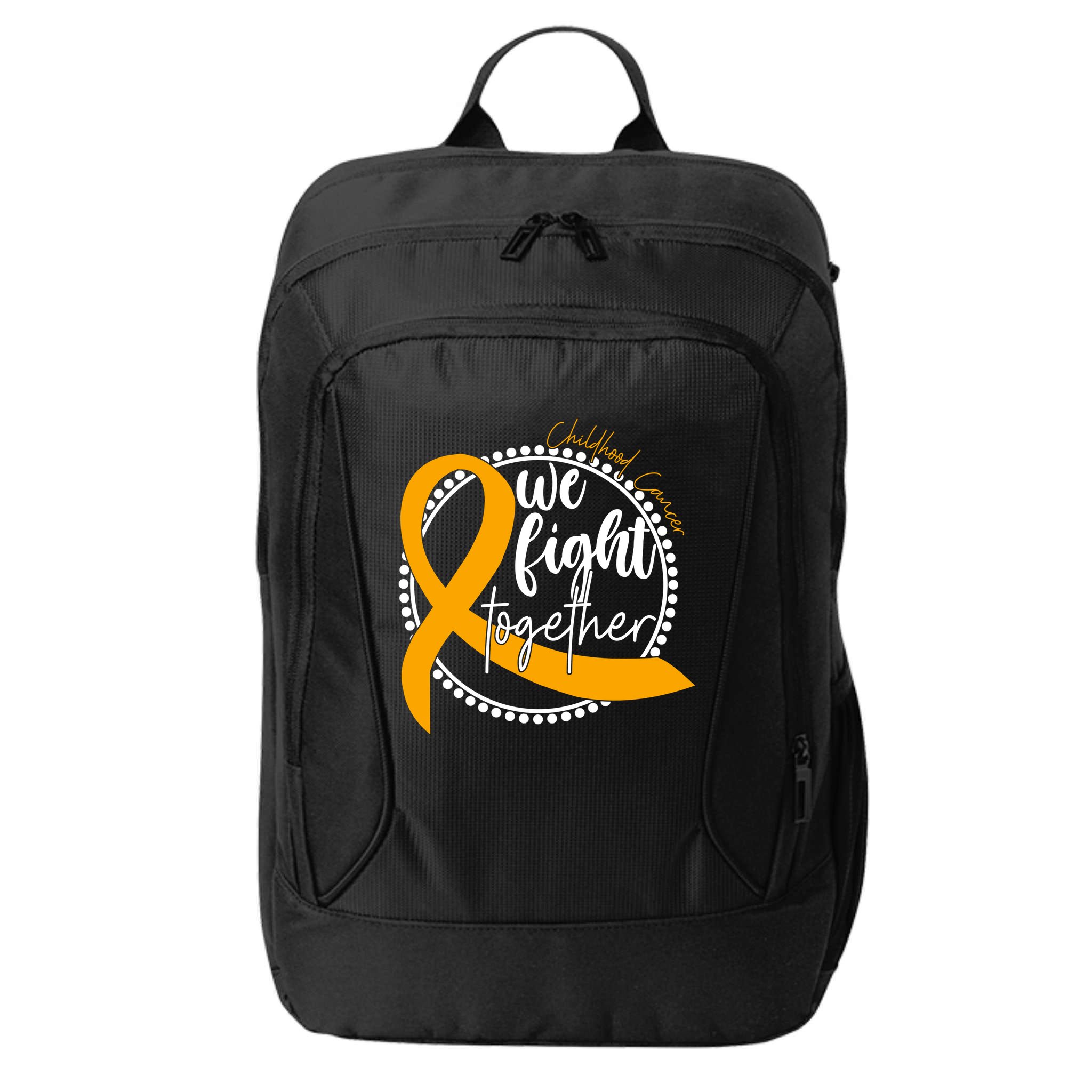 Childhood Cancer We Fight Together City Backpack