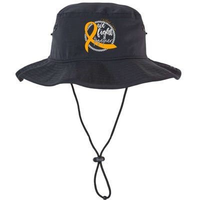 Childhood Cancer We Fight Together Legacy Cool Fit Booney Bucket Hat