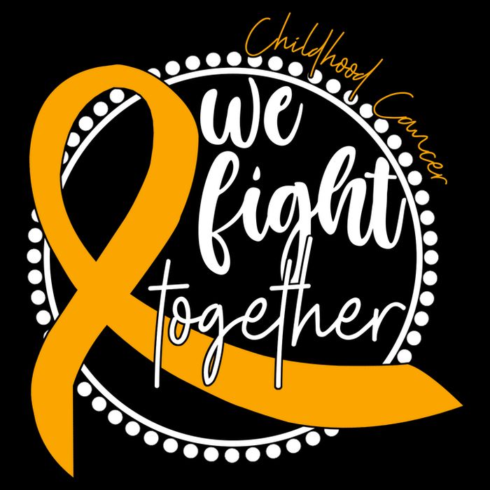 Childhood Cancer We Fight Together Womens Tank Top