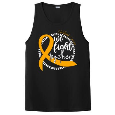 Childhood Cancer We Fight Together PosiCharge Competitor Tank