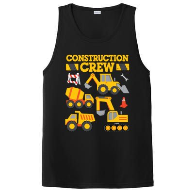 Construction Crew Worker Excavator Boy Girl PosiCharge Competitor Tank