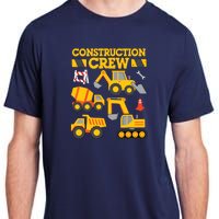 Construction Crew Worker Excavator Boy Girl Adult ChromaSoft Performance T-Shirt