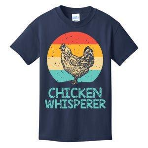 Cool Chicken Whisperer For Men Women Chicken Lover Farmer Kids T-Shirt