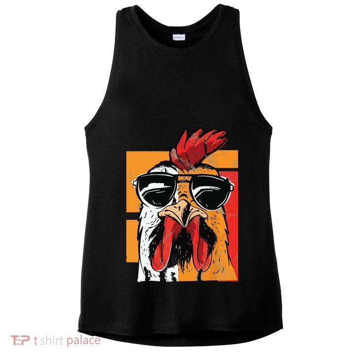 Cool Chicken Whisperer For Men Women Chicken Lover Farmer Ladies PosiCharge Tri-Blend Wicking Tank