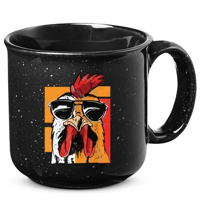 Cool Chicken Whisperer For Men Women Chicken Lover Farmer 15oz Campfire Ceramic Mug