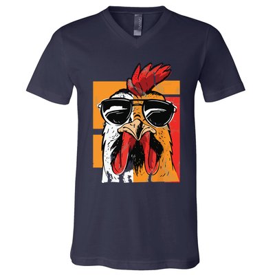 Cool Chicken Whisperer For Men Women Chicken Lover Farmer V-Neck T-Shirt
