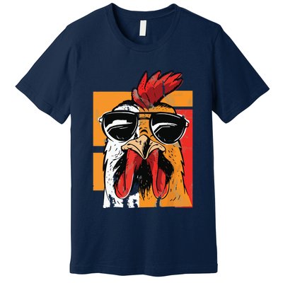 Cool Chicken Whisperer For Men Women Chicken Lover Farmer Premium T-Shirt