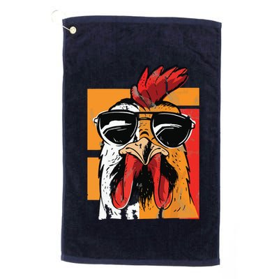 Cool Chicken Whisperer For Men Women Chicken Lover Farmer Golf Towel