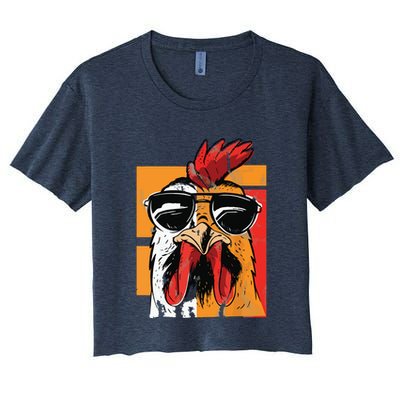Cool Chicken Whisperer For Men Women Chicken Lover Farmer Crop Top