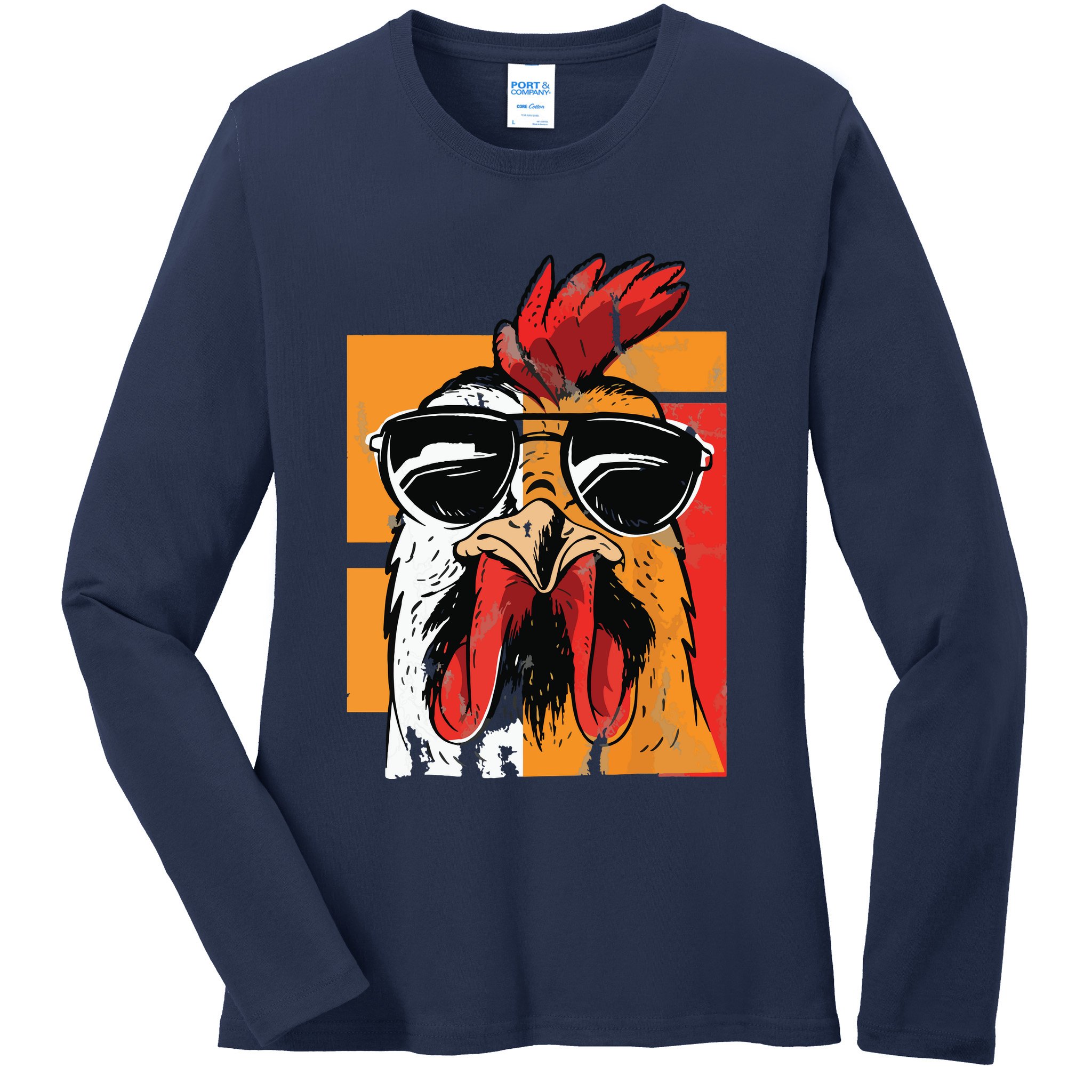 Cool Chicken Whisperer For Men Women Chicken Lover Farmer Ladies Long Sleeve Shirt