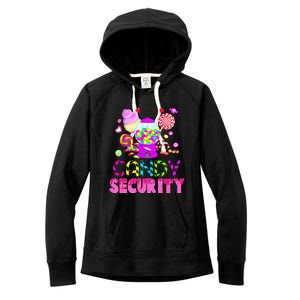 Candy Costume Women Candy Land Candy Crew Groovy Sweetie Gift Women's Fleece Hoodie