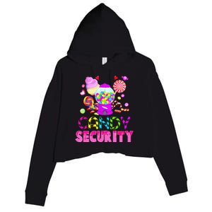 Candy Costume Women Candy Land Candy Crew Groovy Sweetie Gift Crop Fleece Hoodie