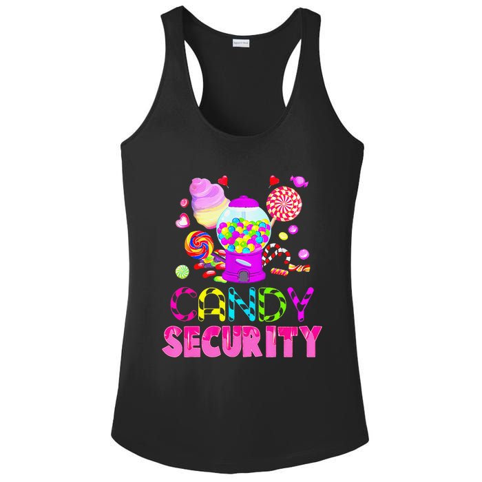 Candy Costume Women Candy Land Candy Crew Groovy Sweetie Gift Ladies PosiCharge Competitor Racerback Tank