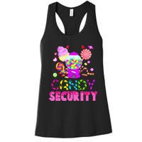 Candy Costume Women Candy Land Candy Crew Groovy Sweetie Gift Women's Racerback Tank