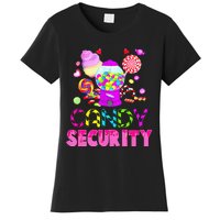 Candy Costume Women Candy Land Candy Crew Groovy Sweetie Gift Women's T-Shirt