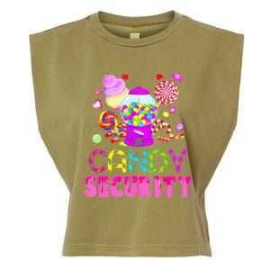 Candy Costume Women Candy Land Candy Crew Groovy Sweetie Gift Garment-Dyed Women's Muscle Tee