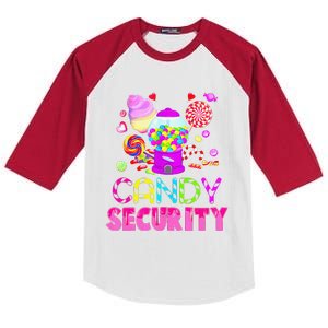 Candy Costume Women Candy Land Candy Crew Groovy Sweetie Gift Kids Colorblock Raglan Jersey