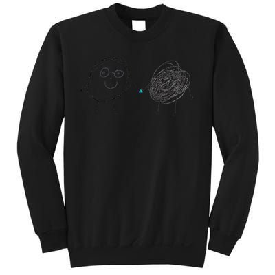 Connection. Calm with Chaos. Help Chaos With Connection Sweatshirt