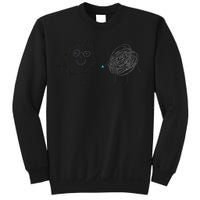 Connection. Calm with Chaos. Help Chaos With Connection Sweatshirt
